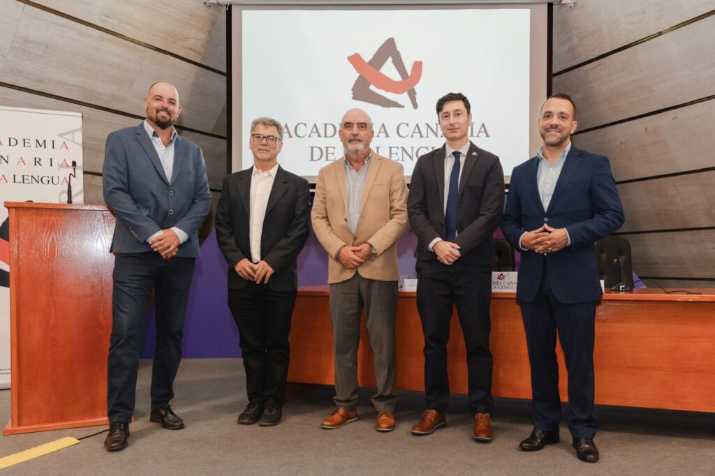 Recepción Ramón Correa Magdalena, José Gavilán López, Zebensuí Rodríguez Álvarez e Ignacio Romero Perera.
